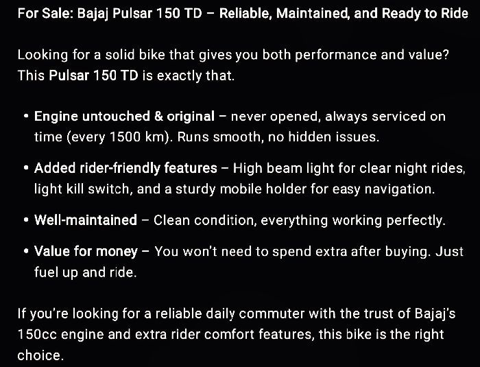 2018 Bajaj Plusar 150, photo 5
